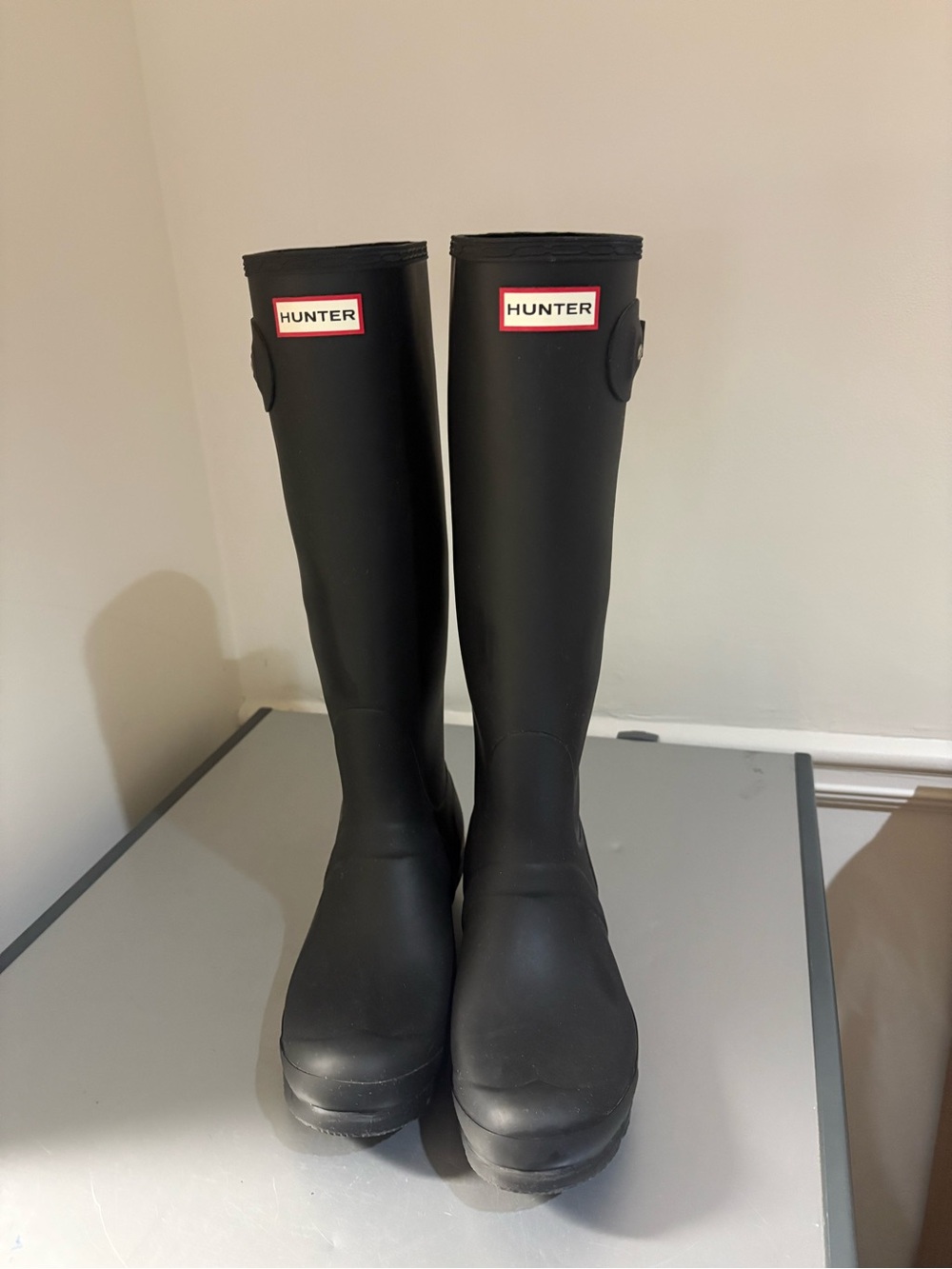 Hunter Black Waterproof Boots